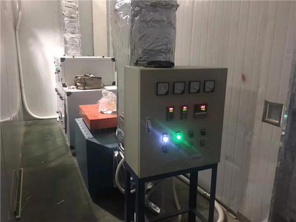 與河北某某公司合作的風道加熱器